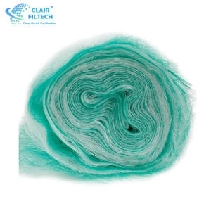 Yeni toptan yüksek verimli cam elyaf süzgeç filtre boya-hava sis filtrasyon sprey odaları <span class=keywords><strong>Chambers</strong></span> zemin için engelleme - Product Image 5