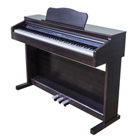 HUASHENG Wholesale Upright Piano 88 Keys Hammer Action Keyboard Upright Digital Piano