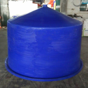 Serbatoio Conico in <span class=keywords><strong>Plastica</strong></span> per Acquacoltura da 1000L con Apertura Superiore, Grado <span class=keywords><strong>Alimentare</strong></span> - Product Image 5