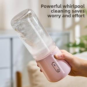 Nouveau Mixeur Portable Rechargeable avec Récipient en Verre, Broyeur <span class=keywords><strong>à</strong></span> Glace, Machine <span class=keywords><strong>à</strong></span> <span class=keywords><strong>Jus</strong></span> <span class=keywords><strong>de</strong></span> Fruits - Robot Culinaire Électrique, Livraison Directe Disponible - Product Image 4