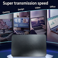 قرص صلب خارجي محمول بسعة 1 تيرابايت، USB 3.1 نوع C، 2.5 بوصة، للكمبيوتر الشخصي وأجهزة ماك والكمبيوتر المحمول