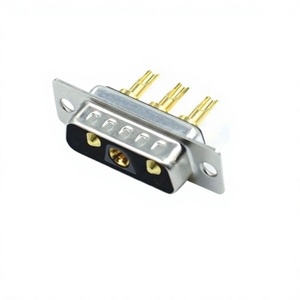 Connecteur mâle D-SUB 3V3 haute puissance, type à souder 3V3 à courant élevé pour connecteurs de câbles - Product Image 1
