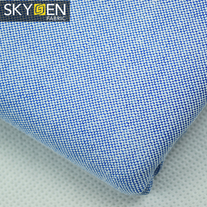 mayor stock material de <span class=keywords><strong>la</strong></span> ropa 100% algodón, 170 gsm camisa de los hombres irlandeses americanos oxford tela de algodón - Product Image 3