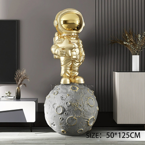 Scultura di benvenuto di Mei Chen statua moderna creativa in fibra di vetro per la decorazione della casa in resina - Product Image 5