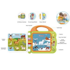 Libro de 108 Palabras Learning Friends de AJB Toys, Venta Directa de Fábrica, STEM, Inglés, Libro Interactivo <span class=keywords><strong>para</strong></span> <span class=keywords><strong>Aprender</strong></span> Palabras - Product Image 5