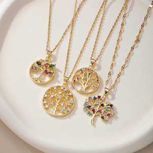 XL143 Collar Árbol DE LA Vida Acero Inoxidable-Brillo Eterno, Hipoalergénico, Idea de Regalo Unisex - Product Image 3