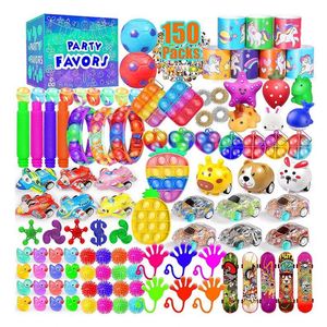 Caja de Juguetes Antiestrés al por Mayor, 150 Piezas, Paquete de Regalos para Fiestas Infantiles, Premios para el Aula, Surtido de Regalos para el Alivio del Estrés, Juego Sensorial para TDAH - Product Image 1