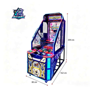 Machine de jeu d'arcade de basket-ball de rue, jeu de tir électronique à monnayeur, équipement de parc d'attractions intérieur