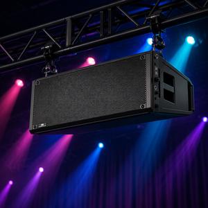 ลำโพงไลน์อาร์มแบบแอคทีฟคู่ HDL-40A กำลังขับ 800 วัตต์ ใช้แม่เหล็กนีโอไดเมียม พร้อมโครงแขวนสำหรับงานแสดงสดบนเวที HDL-40A คุณภาพสูง - Product Image 2