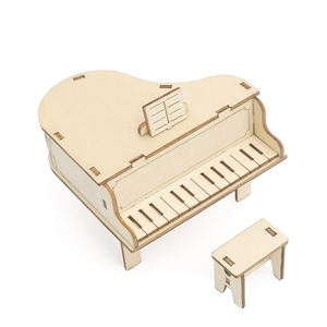 Juego de rompecabezas de madera 3D montaje <span class=keywords><strong>Montessori</strong></span> Ciencia de madera novedad juguete pez de madera juguete para niños - Product Image 1