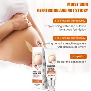 Vitamina c squalane marcas de gravidez, alta qualidade, reparo forte, remoção de cicatrizes de acne, creme removedor de marcas de estiramento