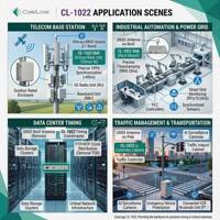 Dispositif de synchronisation horaire GNSS 1PPS, boîte de synchronisation GNSS pour BTS 1PPS