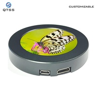 QTSS 2,1 Zoll Rundes TFT-Display 3SPI+18RGB Raspberry PI IPS 480x480 mit CTP Sekundäres LCD-Modul ST7701S Treiber