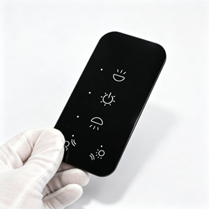 Interrupteur tactile personnalisé OEM à intensité variable avec détecteur de mouvement pour armoire, placard, adhésif acrylique, sérigraphie - Product Image 1