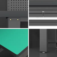 Práctico Gabinete de Herramientas para Taller de la Marca Win Max, OEM/ODM, Antiestático, con Partición Ajustable de 50 mm, Acero Laminado en Frío Resistente