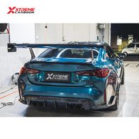 Aileron arrière XTREME en fibre de carbone sèche style UCW pour BMW G20 G22 G23 G26 G80 M3 G82 G83 M4 G87 M2 G42 M240i G87