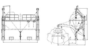 อุปกรณ์เสริมสำหรับเรือ davit ประเภทแขนลอยแบบถ่วงน้ำหนัก - Product Image 6