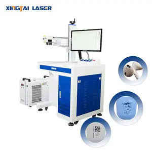 Uv 3D Glass Laser đá hình ảnh Khắc Máy đánh dấu cho Glass đồ trang sức PR đá món quà sâu 3D laser pbone 5 Wát gobo coupeur UV