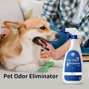 Groothandel Huisdier Urine Verwijderaar Natuurlijke Organische Puppy-Vlek Geur Eliminator Spray Multi-Oppervlakte Huisdiergeur Eliminator