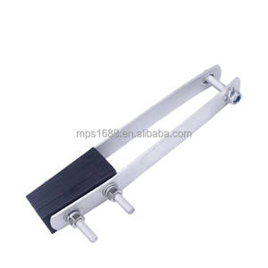 Pince de terminaison de type cale série NES pour conducteurs isolés en suspension - Product Image 1