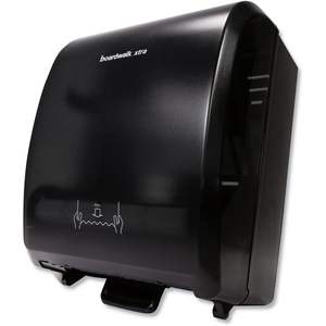 Distributeur de serviettes humides Boardwalk BWK29GREEN 12,31 x 9,31 x 15,94 mains libres avec finition noire 1/carton - Product Image 4