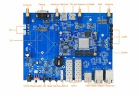 Ordinateur monocarte LS1046A avec 5 ports Ethernet Gigabit LAN, 2 ports SFP+, USB3.0, M.2, mSATA