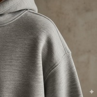 Sweat-shirt à capuche oversize en molleton de coton 100% personnalisé avec logo Hip Hop Streetwear, poids lourd, personnalisable, pour hommes