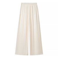 Ensemble 2 pièces pour femmes, haut à manches longues à col rond et boutons, pantalon long à taille élastique, style décontracté, 2 coloris