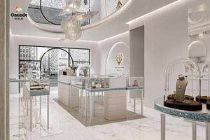 ออกแบบร้านขายเครื่องประดับหรูหรา บริการครบวงจรตั้งแต่ไอเดียจนถึงการสร้างสรรค์ พร้อมเฟอร์นิเจอร์โชว์สินค้าสไตล์บูติกทันสมัย ออกแบบร้านขายเครื่องประดับ - Product Image 4