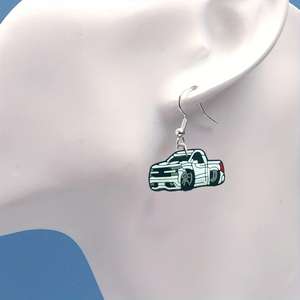 Boucles d'oreilles créatives <span class=keywords><strong>Shein</strong></span> en stock – Adorables boucles d'oreilles tendance au design de voiture - Product Image 5