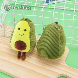 Vendita calda di fabbrica portachiavi borsa appesa decorazione <span class=keywords><strong>peluche</strong></span> Kawaii <span class=keywords><strong>Avocado</strong></span> <span class=keywords><strong>peluche</strong></span> produttore buon prezzo - Product Image 2