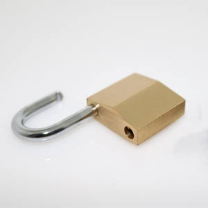 Candado de latón Diamante de 20-60mm, candado pequeño para equipaje, candado de seguridad para puerta grande, candado con llave - Product Image 1