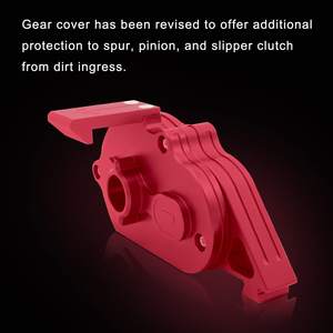 Ensemble de pièces de mise à niveau pour support de moteur en aluminium et cache-engrenage 1/10 Arrma <span class=keywords><strong>Senton</strong></span>/550 Typhon/Granite 4X4 Camion électrique RC Jouet radiocommandé - Product Image 4