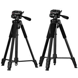 61 "Trọng lượng nhẹ và nhanh chóng điện thoại di động đứng miễn phí cho SLR và video nhôm Tripod với điện thoại clip tự hẹn giờ và mang theo túi - Product Image 4