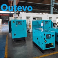 180KW-300KW Outevo Leiser Dieselgenerator für Fischteiche, Schweißwerkstätten und Telekommunikations-Basisstationen