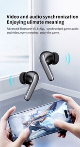 AGETUNR nuevos auriculares S48A TWS ENC + ANC auriculares inalámbricos <span class=keywords><strong>manos</strong></span> <span class=keywords><strong>libres</strong></span> activar Control de voz Dual Mic Gaming In Ear V5.3 auriculares - Product Image 6