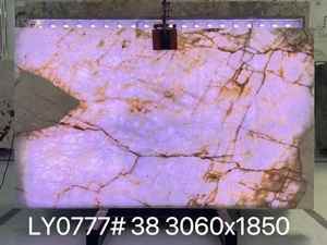 Losa de mármol natural de lujo translúcido de Brasil traslúcido retroiluminado decoración de <span class=keywords><strong>la</strong></span> pared del hogar losa de piedra de cuarcita Pandora <span class=keywords><strong>Patagonia</strong></span> - Product Image 6