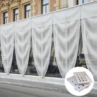 Panneaux de bardage extérieur en aluminium perforé pour façade architecturale moderne, pour centre commercial, villa, hôtel, hôpital, design découpé au laser
