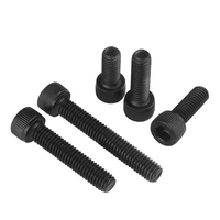 Vis à six pans creux et écrous DIN912 M8 -M14, vis à six pans creux noires