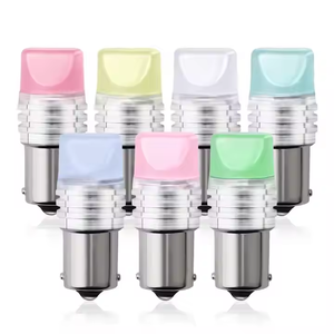 Lampadina a LED per auto 12V 1157 <span class=keywords><strong>1156</strong></span> BA15S BAY15D <span class=keywords><strong>P21W</strong></span> P21/5W 2835 9SMD segnale di direzione per moto Stop retromarcia luce bianca rosso ambra - Product Image 4