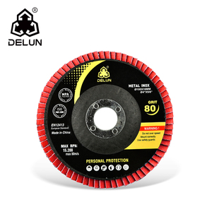 <span class=keywords><strong>Disco</strong></span> de Láminas de Cerámica de Alta Dureza DELUN de 5 Pulgadas (125 mm) para Amoladora Angular, para Pulir Acero Inoxidable - Product Image 3