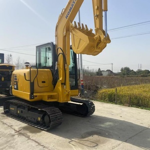 Mini-excavatrice d'occasion Komatsu PC56 de 5,6 tonnes, excavatrice d'occasion Komatsu PC56 d'origine, mini-excavatrice japonaise CE/EPA en stock - Product Image 4