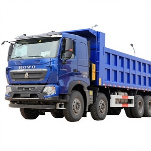 Camión Volquete SINOTRUK HOWO T7H 8X4 de Servicio Pesado, 400-430HP, Euro 2-5, para Proyectos de Minería y Construcción, con Caja de Carga Reforzada - Product Image 1