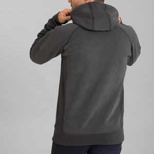 <b>Men's</b> Fleece Pullover Hoodie <b>Sweatshirts</b> Customized Logo Design Embroidery Printed <b>Grey</b> Custom Material Quick Dry <b>Man</b> Hoodies - Product Image 2