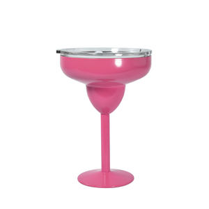 แก้วไวน์เก็บความร้อน18/8สูญญากาศผนังสองชั้นขนาด10ออนซ์แก้วไวน์ที่มีฝาปิดแก้วไวน์แดง - Product Image 2