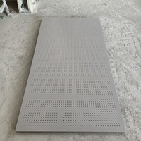 Panneau de plafond en plaque de plâtre perforée avec surface en papier pour l'exportation en gros