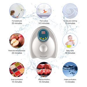 Ozone Fruit And Vegetable Washer 4.1-6L Automatic Sterilizer For Home Food Purification With Pesticide Removal And Disinfection - Product Image 1