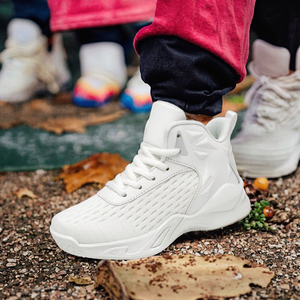 Chaussures de sport pour enfants légères et confortables, chaussures de basket-ball, chaussures de course avec empeigne synthétique - Product Image 3