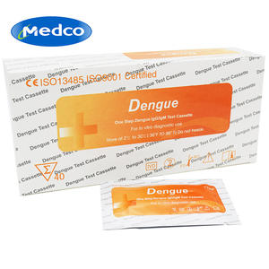 Cassette de <span class=keywords><strong>test</strong></span> <span class=keywords><strong>Dengue</strong></span> IgG/IgM et NS1, kit de diagnostic jetable pour utilisation in vitro, certifié CE - Product Image 4