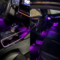 Für Toyota Camry 2024-2026 Ambientebeleuchtung |   26-LED Phantom Farbige Dynamische Vier-Türen-Zentralsteuerung APP-Kit